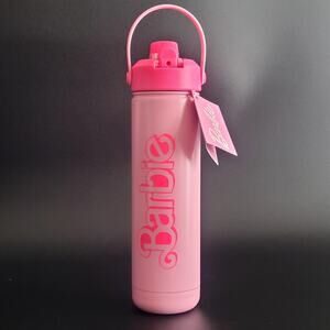 Mattel Barbie Princess Pink 26 oz Water Bottle Dual Ranger Girly Pretty Cute NWT